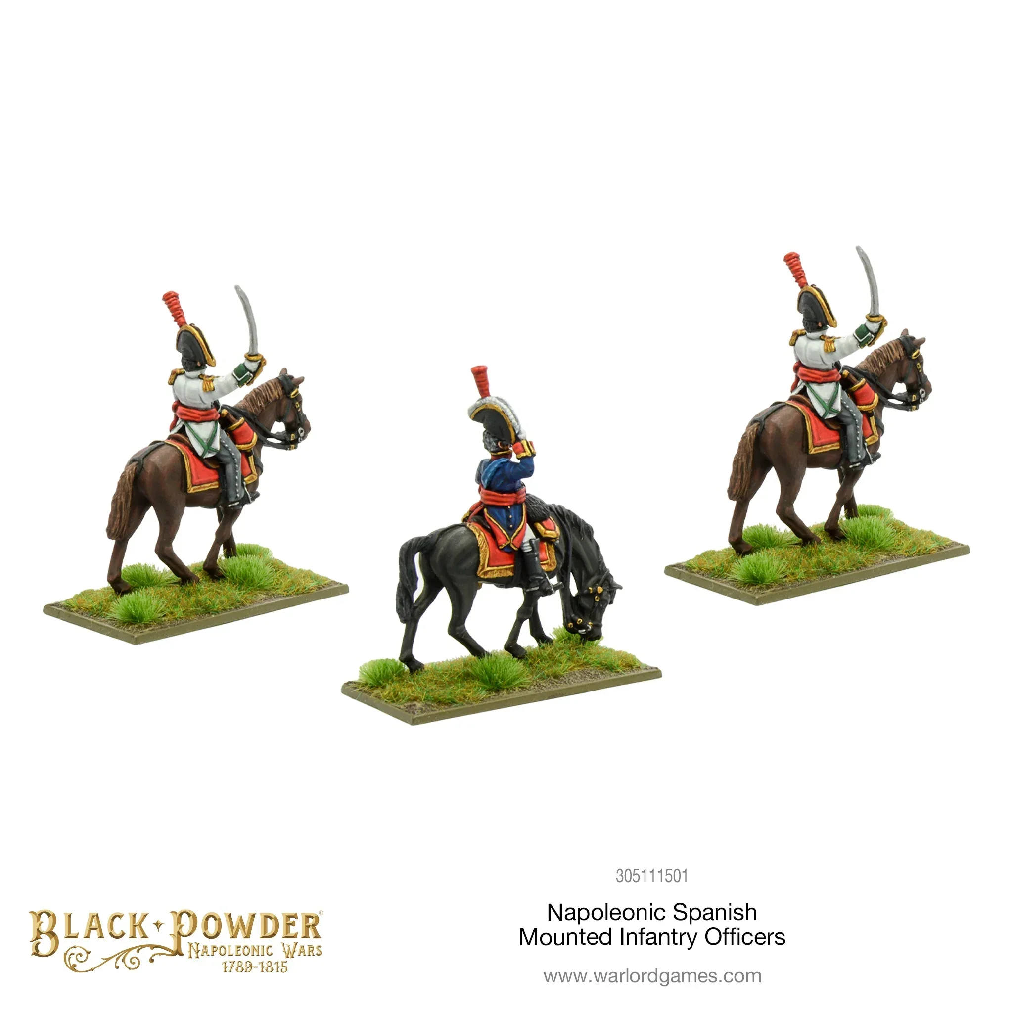 Napoleonic Spanish Mounted Infantry officers - Image 2