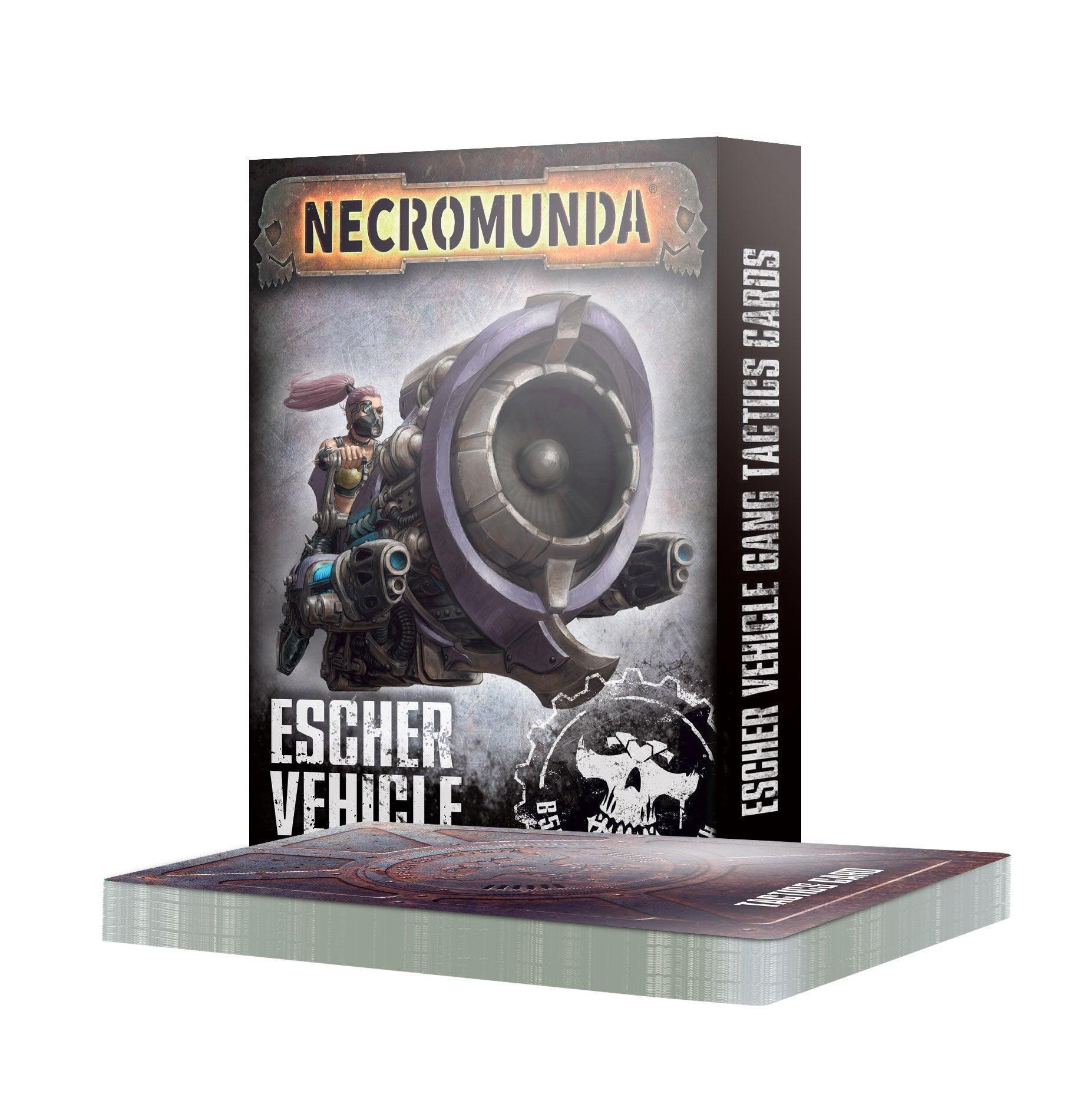 Necromunda : Escher Vehicle Gang Tactics Cards