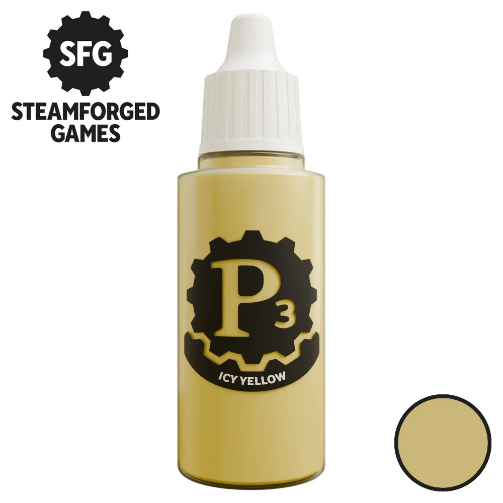 P3 Paints - Icy Yellow - 18ml
