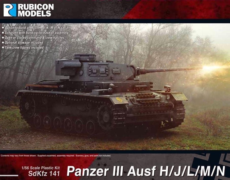 Rubicon - Panzer III Ausf H / J / L / M / N Medium Tank
