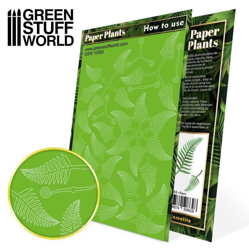 GREEN STUFF WORLD Paper Plants - Fern - Image 2