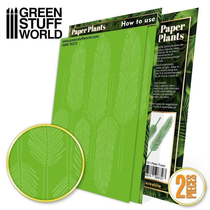 GREEN STUFF WORLD Paper Plants - Palm Trees - Image 2