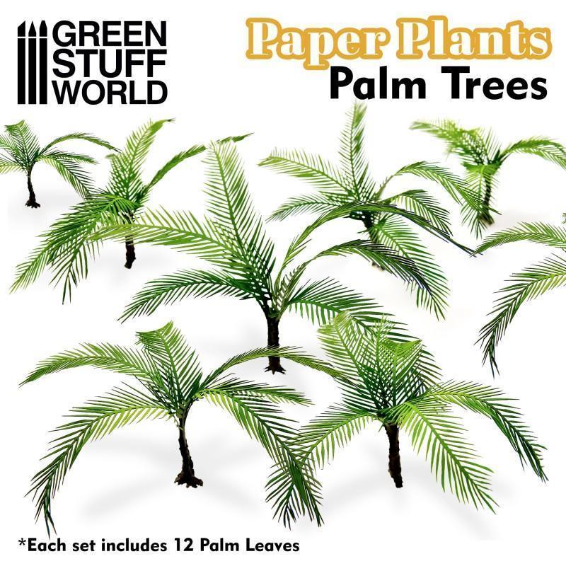 GREEN STUFF WORLD Paper Plants - Palm Trees - Image 3