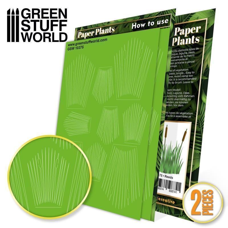 GREEN STUFF WORLD Paper Plants - Reeds - Image 2