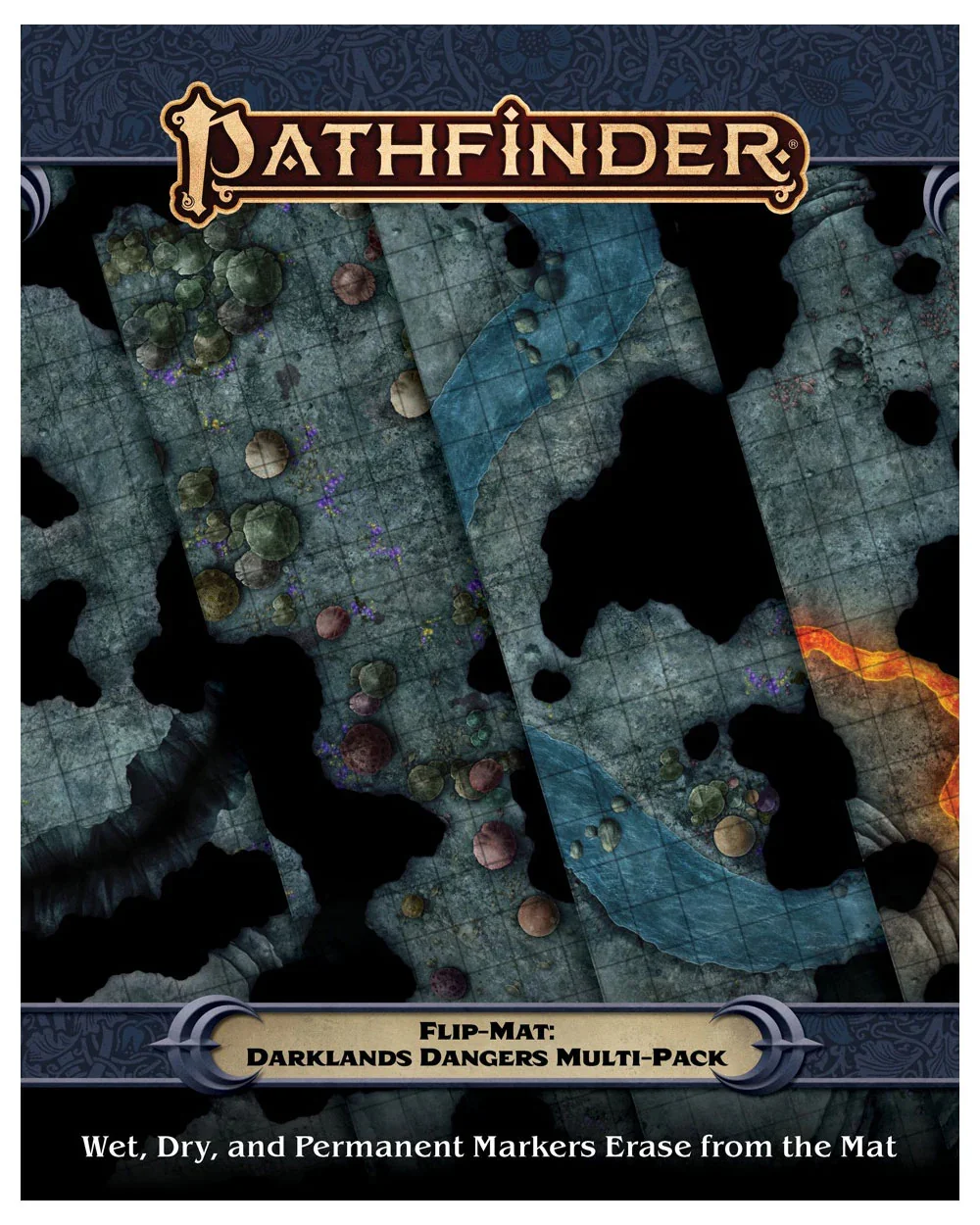 Pathfinder Accessories: Flip Mat: Darklands Dangers Multi Pack