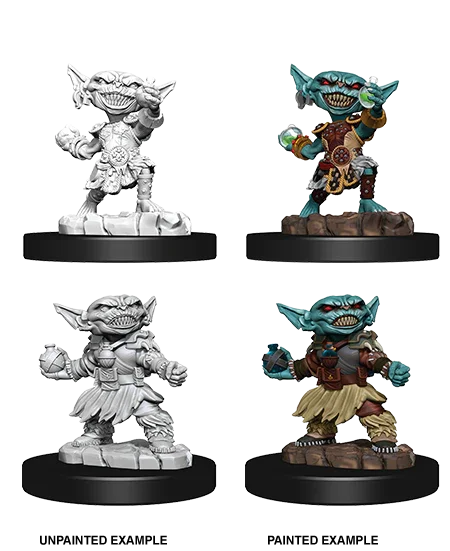 Pathfinder Deep Cuts Unpainted Miniatures Male Goblin Alchemist