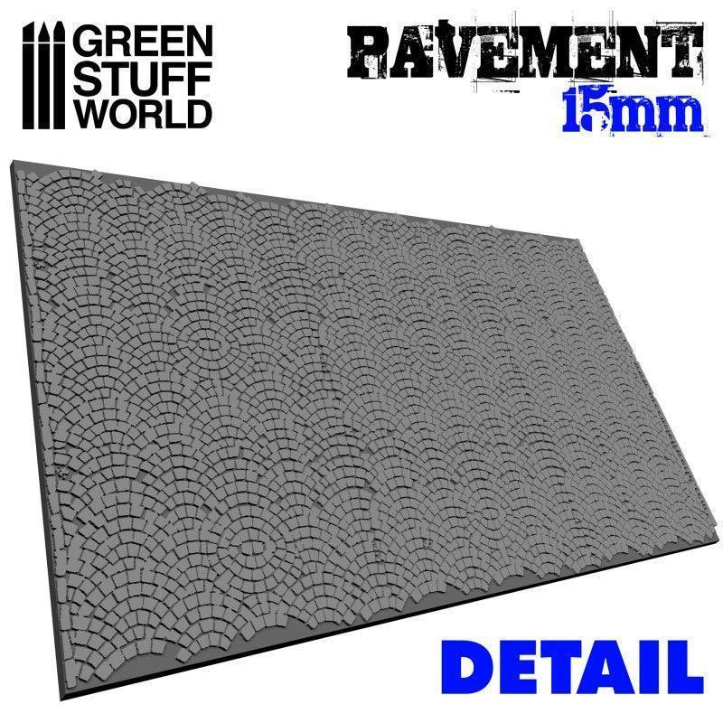 GREEN STUFF WORLD Pavement 15mm Rolling Pin - Image 2
