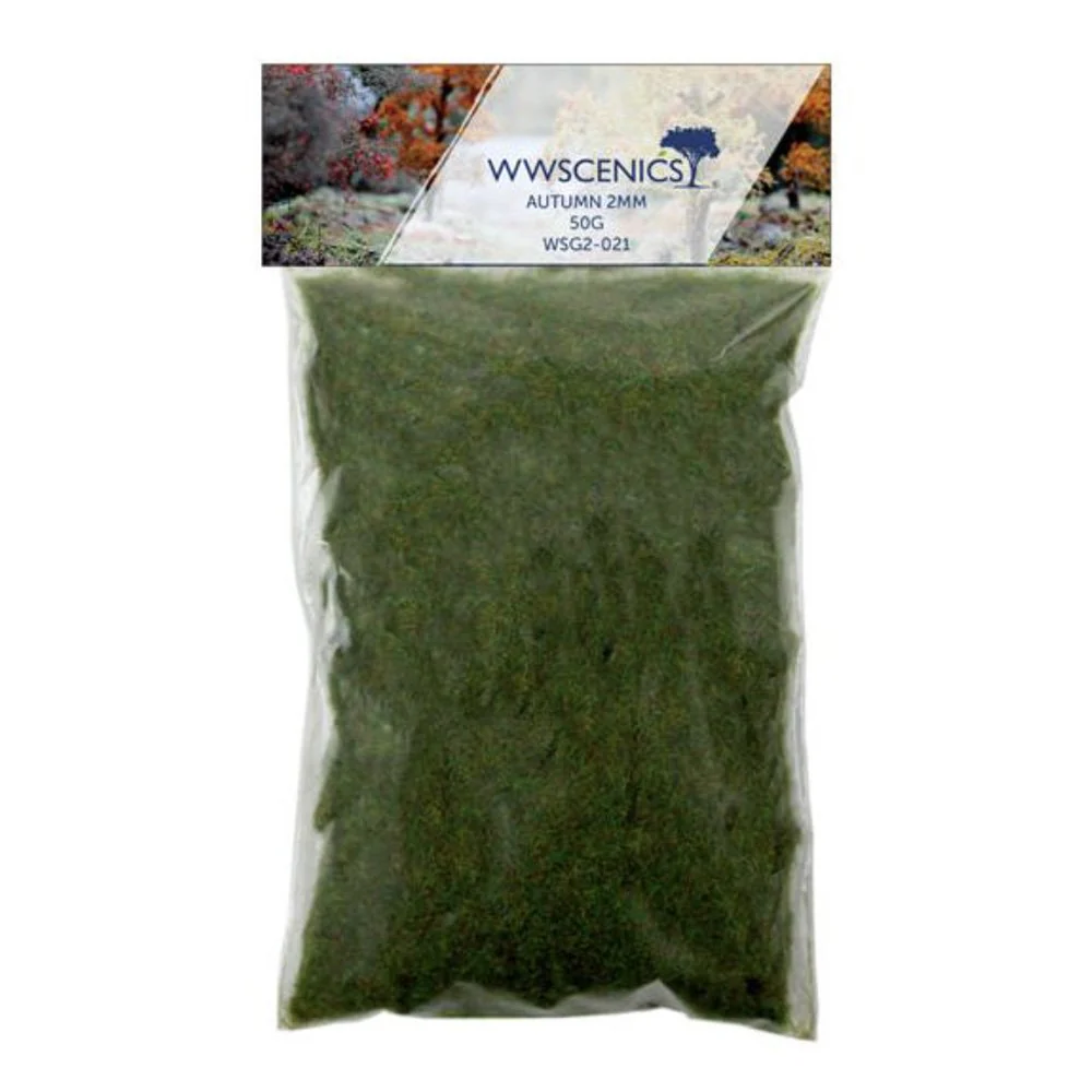 PECO WWS 2MM AUTUMN STATIC GRASS REFILL 50G