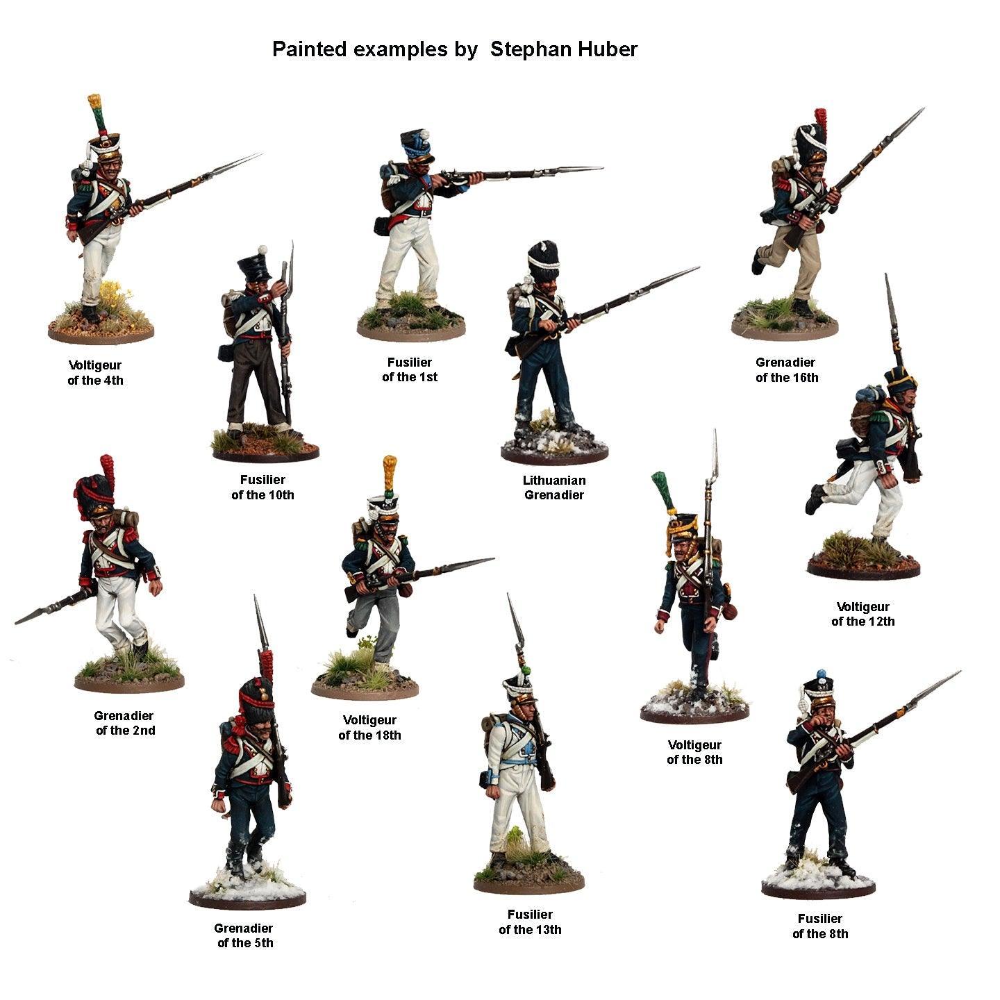 Perry Miniatures - Duchy of Warsaw Infantry Elite Companies 1807-1814 (Plastic) - Image 2