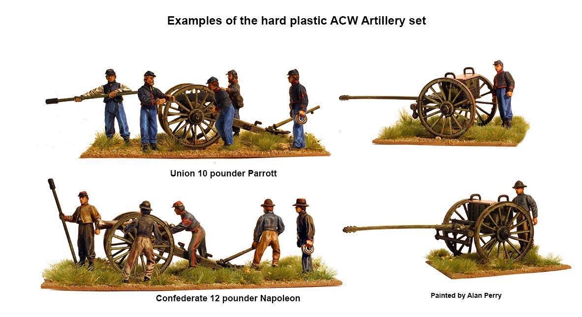 Perry Miniatures - Plastic American Civil War Artillery 1861-65 - Image 5