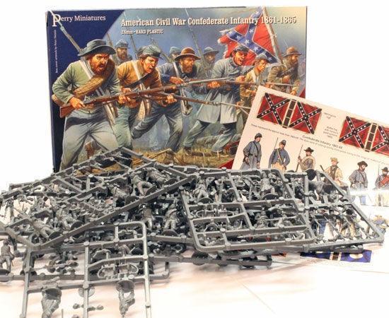 Perry Miniatures - Plastic American Civil War Confederate Infantry 1861-65 - Image 3