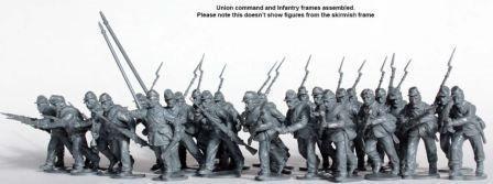 Perry Miniatures - Plastic American Civil War Union Infantry 1861-65 - Image 4