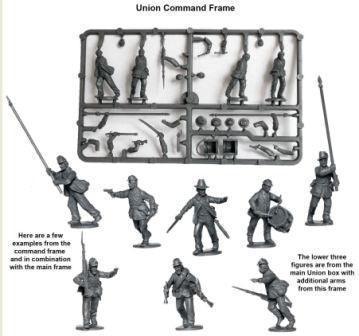 Perry Miniatures - Plastic American Civil War Union Infantry 1861-65 - Image 5
