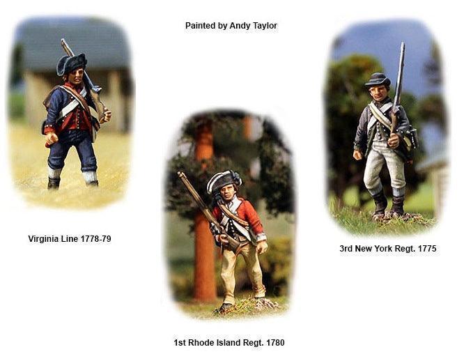 Perry Miniatures - Plastic American War of Independence Continental Infantry 1776-1783 - Image 3