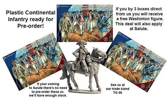 Perry Miniatures - Plastic American War of Independence Continental Infantry 1776-1783 - Image 8