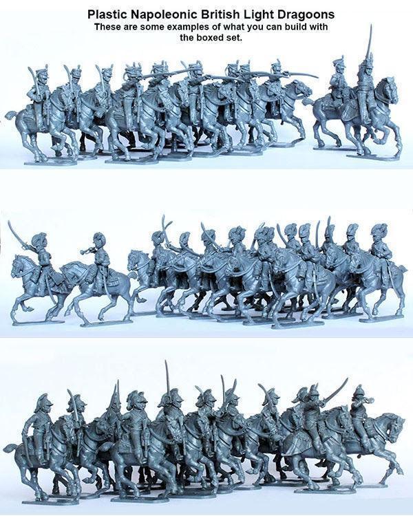 Perry Miniatures - Plastic British Napoleonic Light Dragoons 1808-1815 - Image 3
