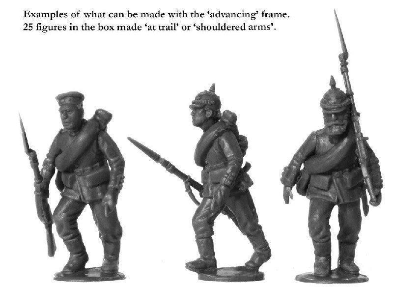 Perry Miniatures - Plastic Franco Prussian War Prussian Infantry Advancing 1870-71 - Image 2
