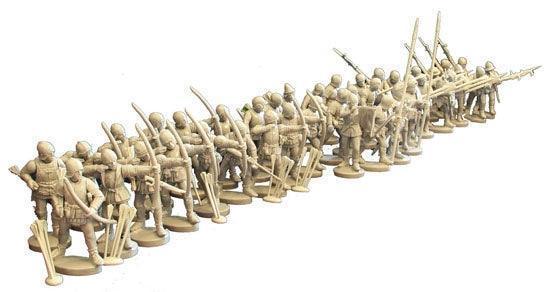 Perry Miniatures - War of the Roses Infantry 1455-1487(Plastic) - Image 3