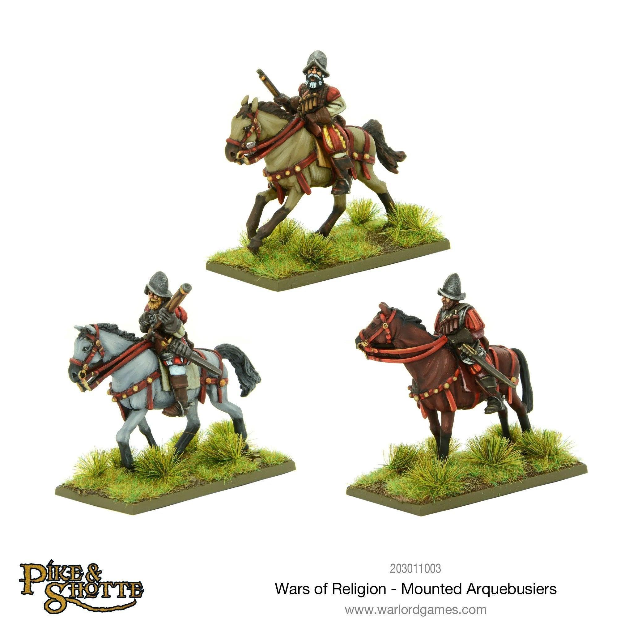 Pike and Shotte Wars Of Religion Mounted Arquebusiers
