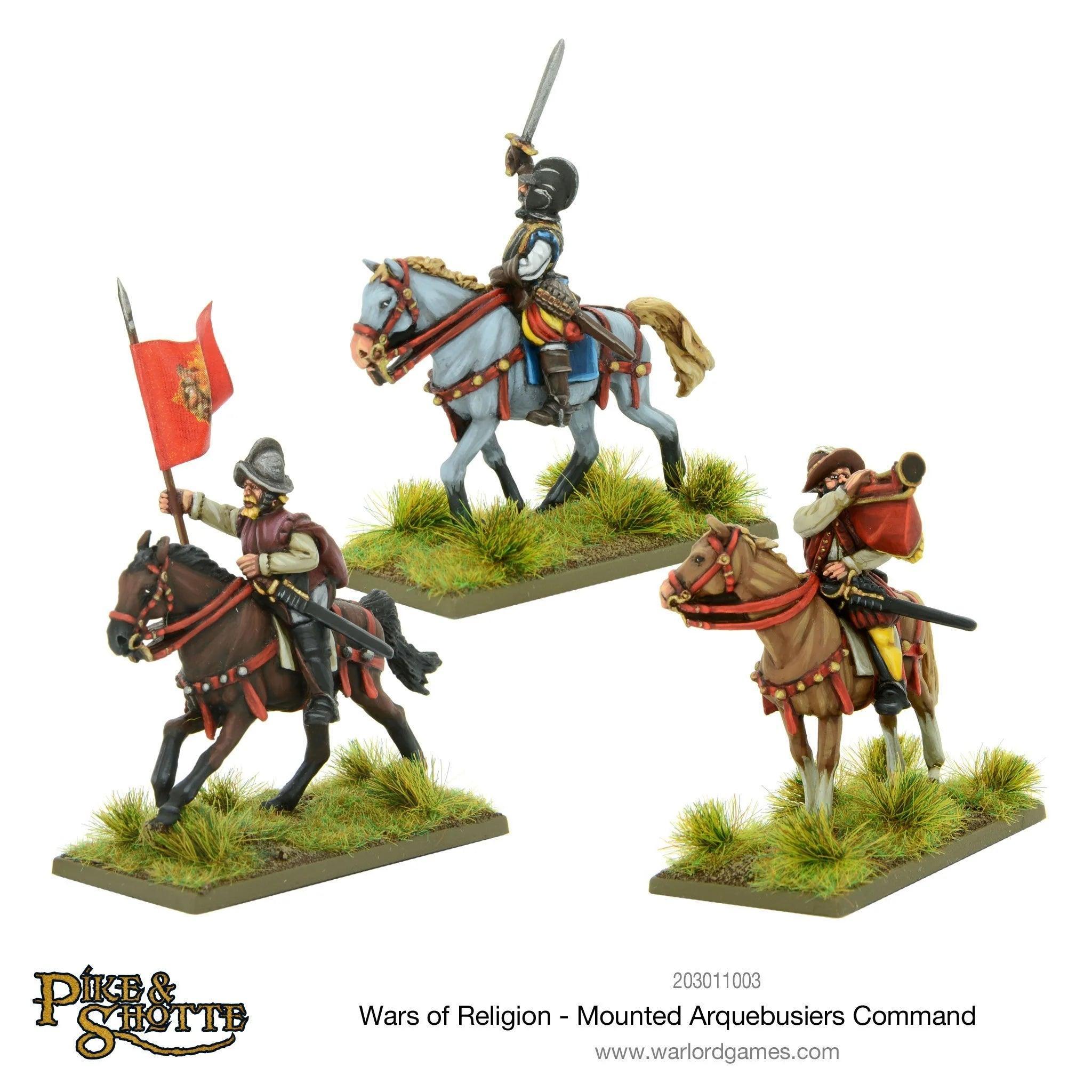 Pike and Shotte Wars Of Religion Mounted Arquebusiers Command