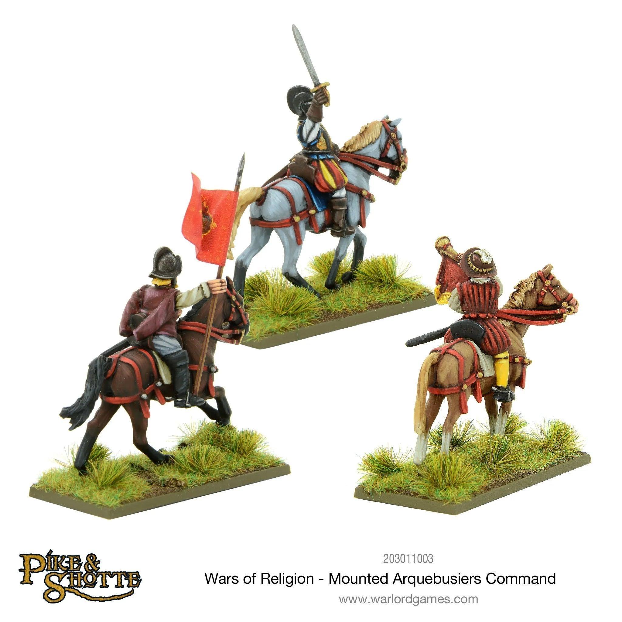 Pike and Shotte Wars Of Religion Mounted Arquebusiers Command - Image 2