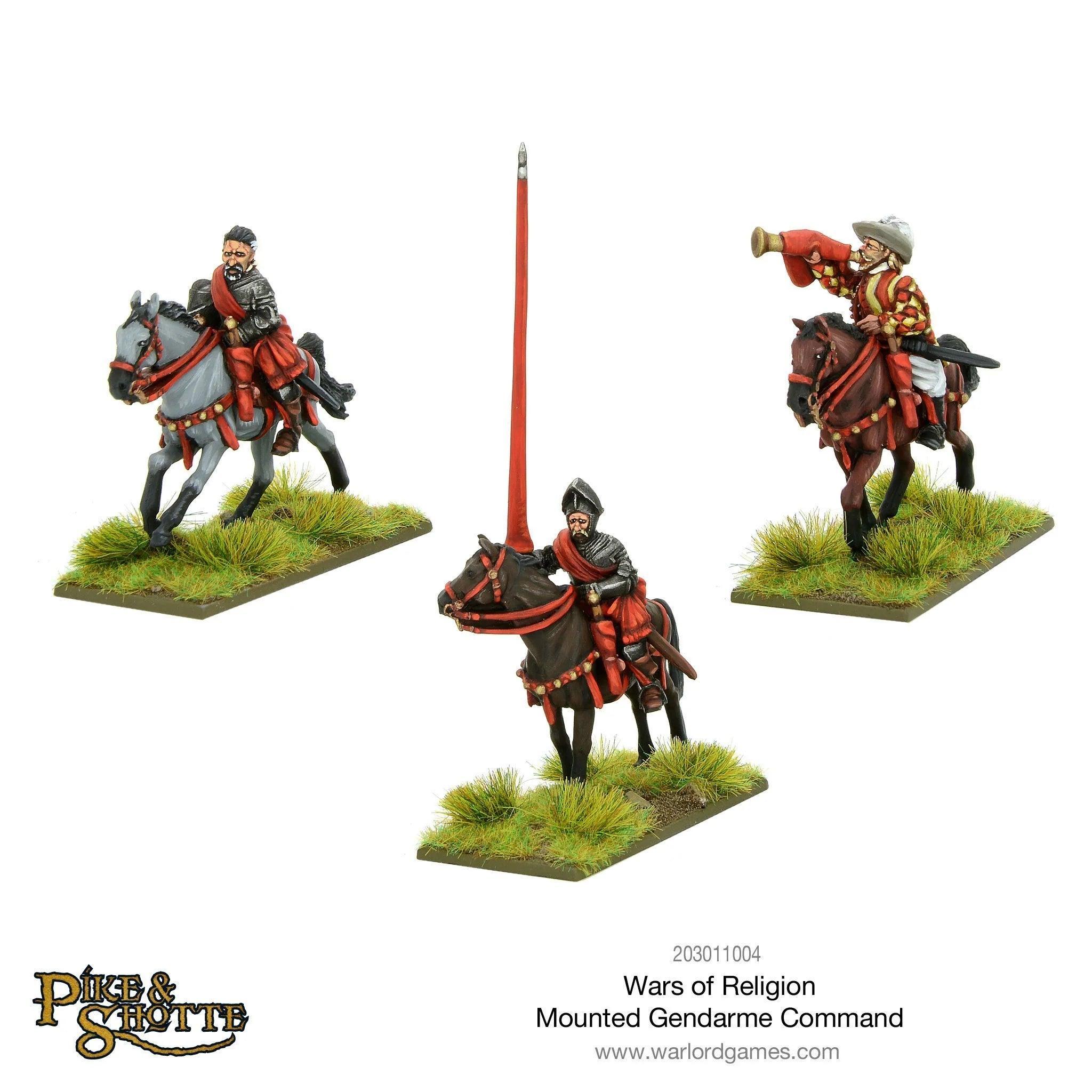 Pike and Shotte Wars Of Religion Mounted Gendarme Command