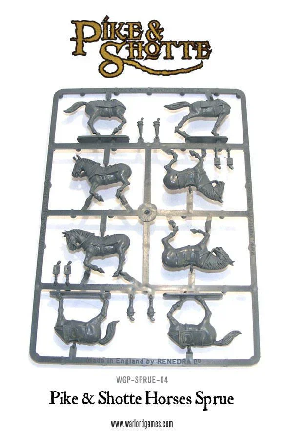 Pike & Shotte - Horses Sprue