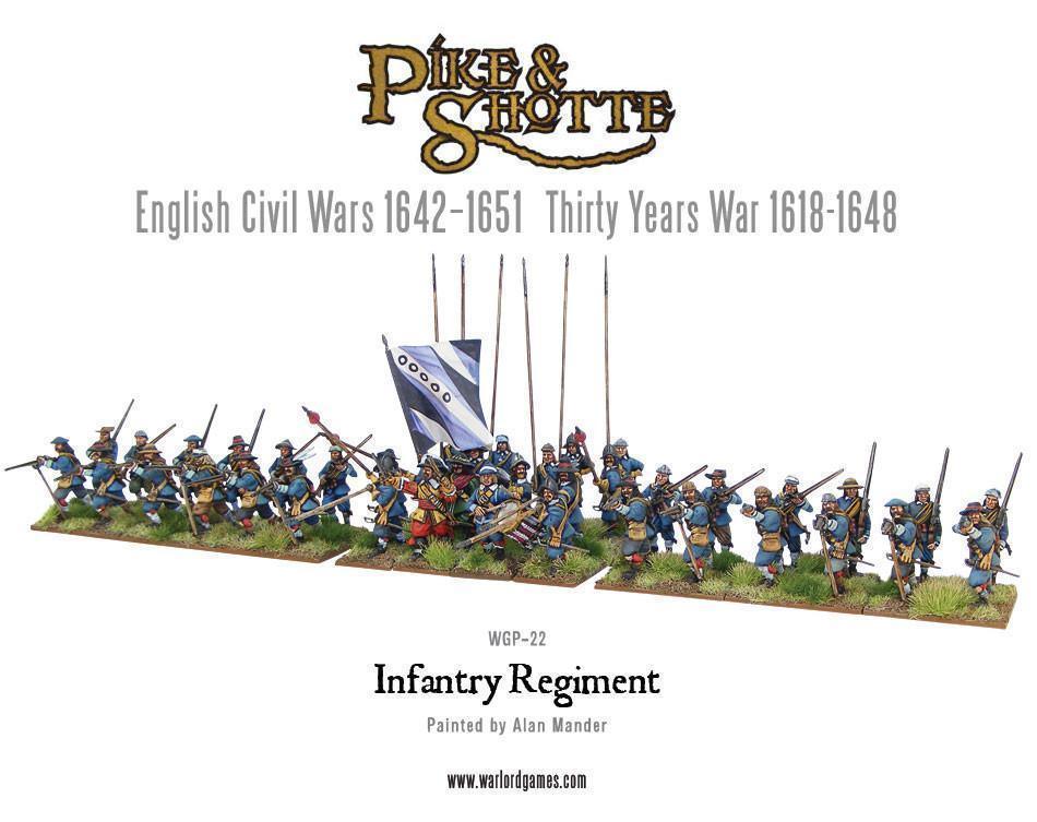 Pike & Shotte Infantry Regiment plastic boxed set - Image 2