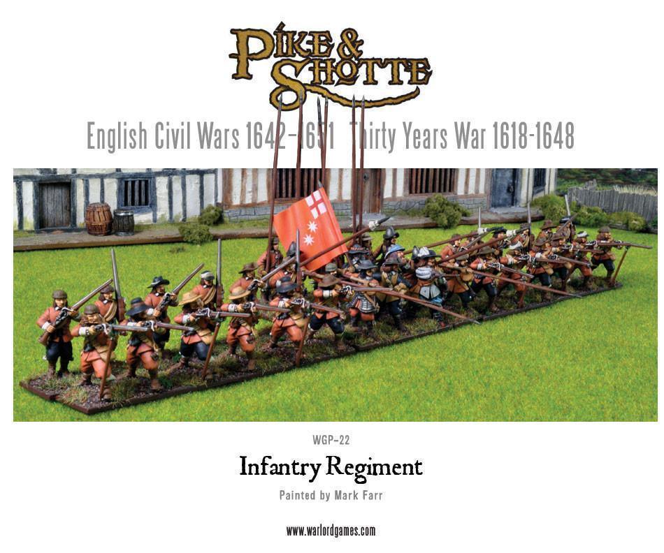 Pike & Shotte Infantry Regiment plastic boxed set - Image 3
