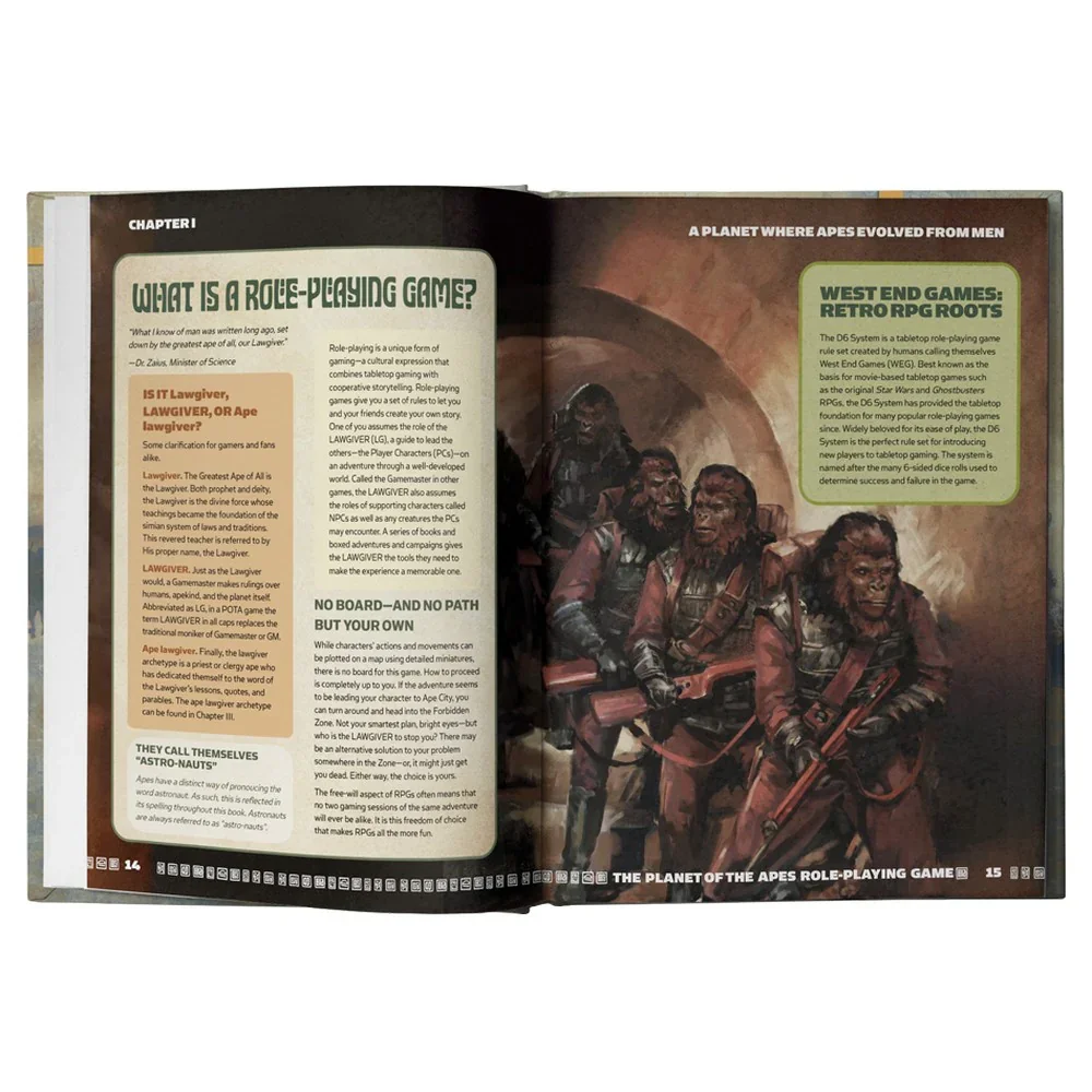 Planet of the Apes RPG Core Rulebook - Image 4
