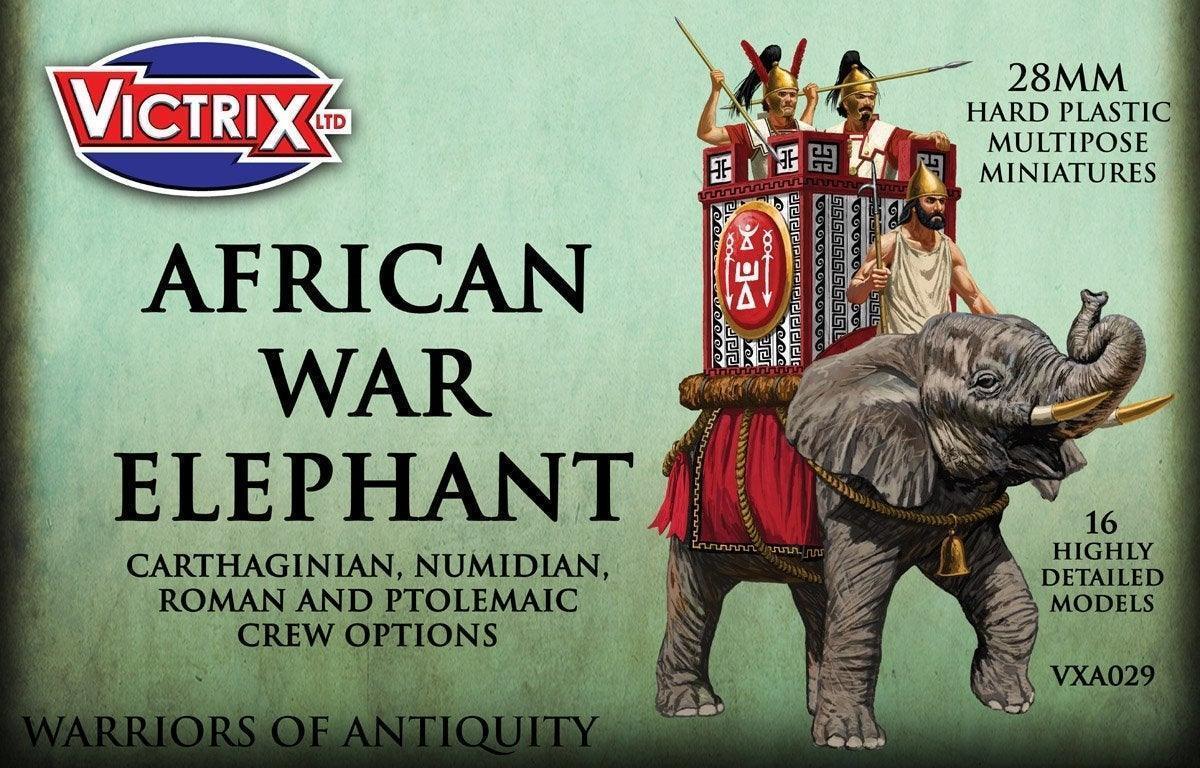 Plastic African War Elephant