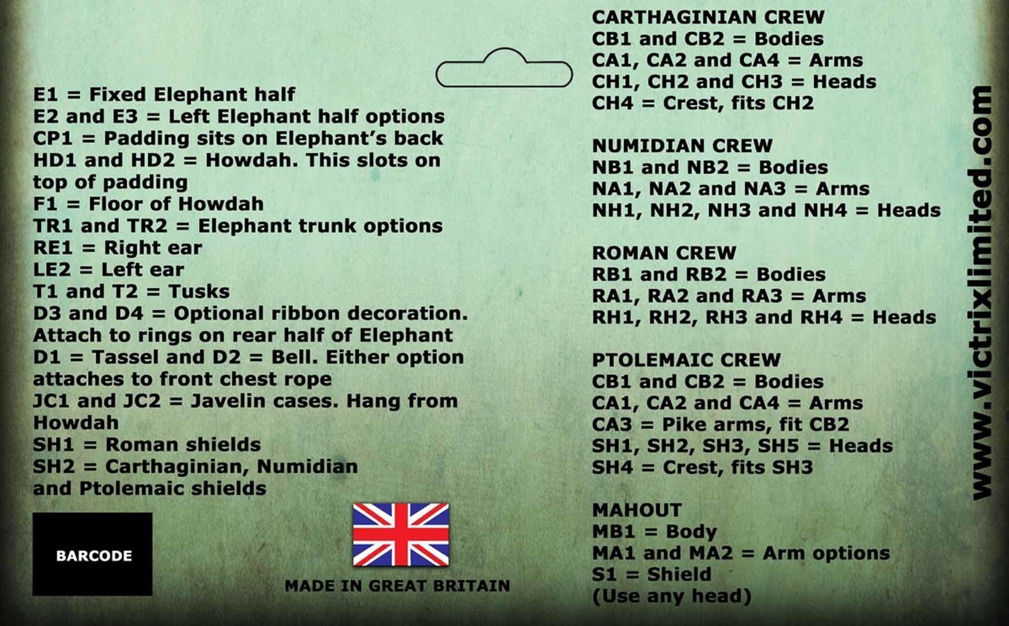 Plastic African War Elephant - Image 2