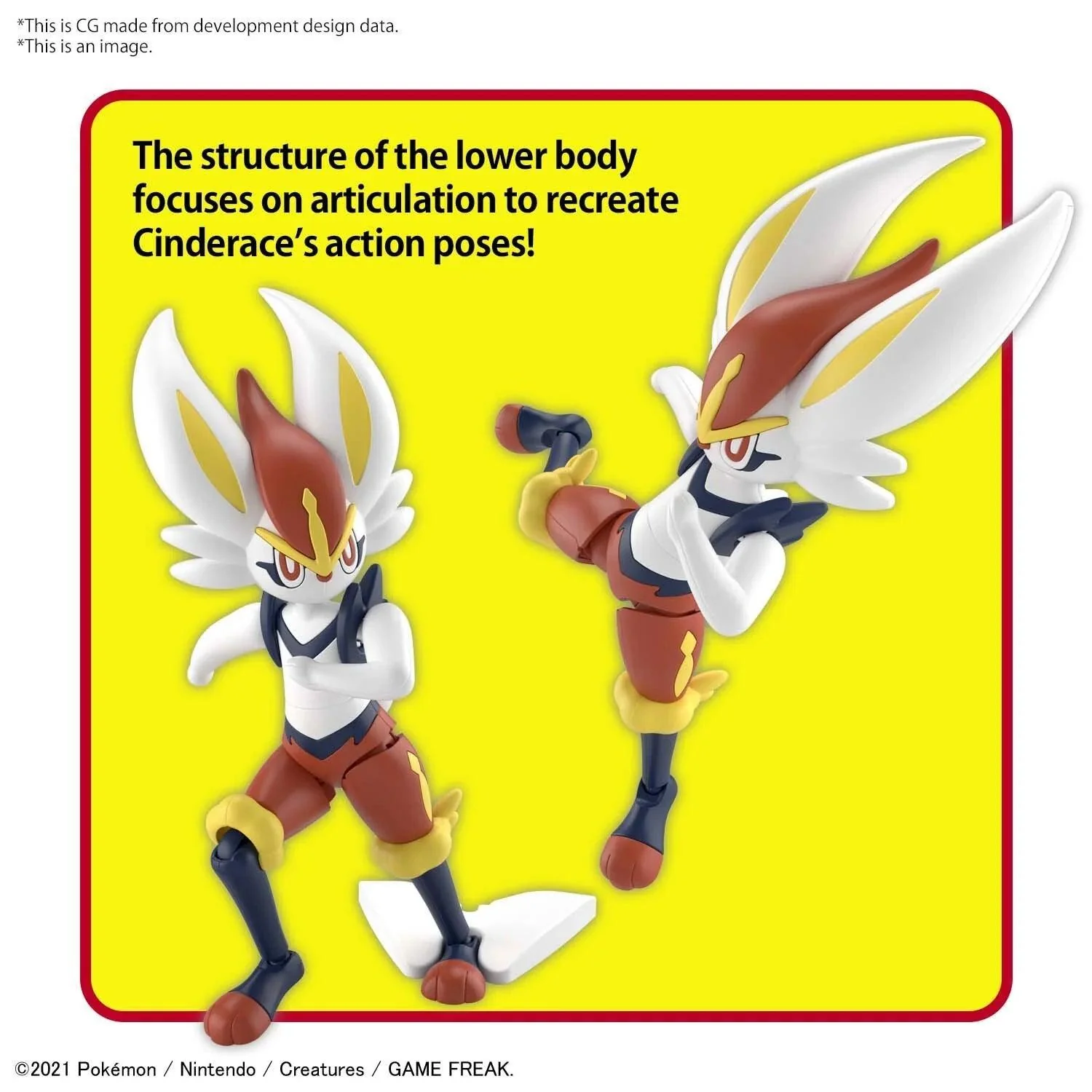 POKEMON MODEL KIT CINDERACE - Image 7