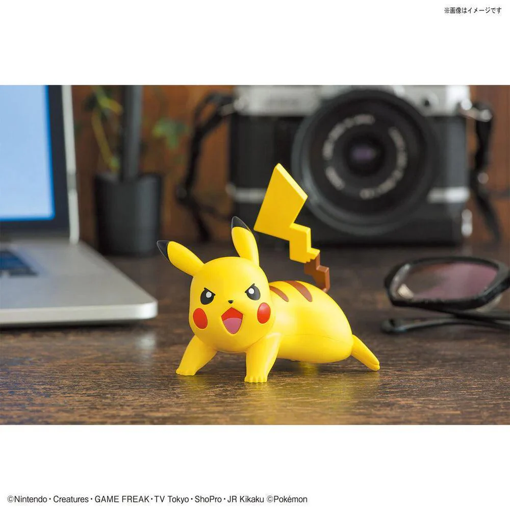 POKEMON MODEL KIT QUICK!! 03 PIKACHU BATTLE POSE - Image 3