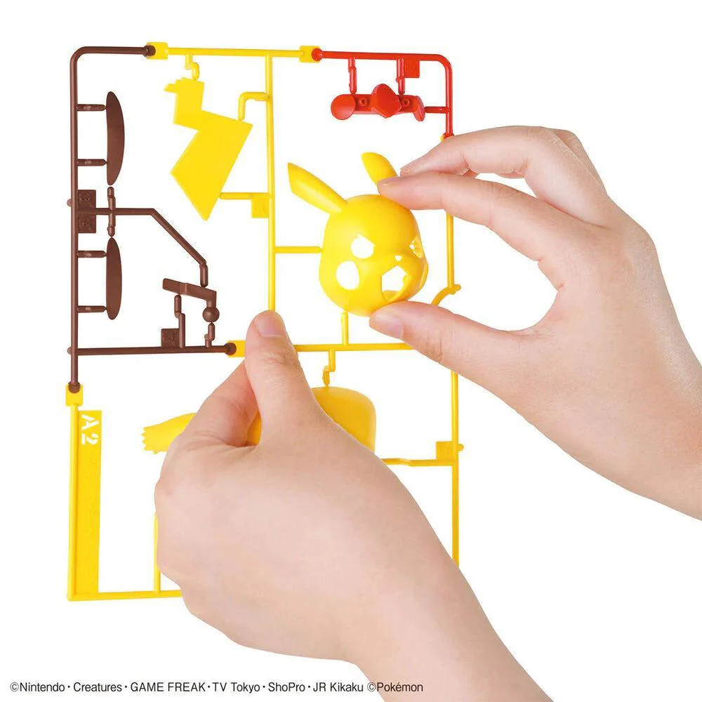 POKEMON MODEL KIT QUICK!! 03 PIKACHU BATTLE POSE - Image 5