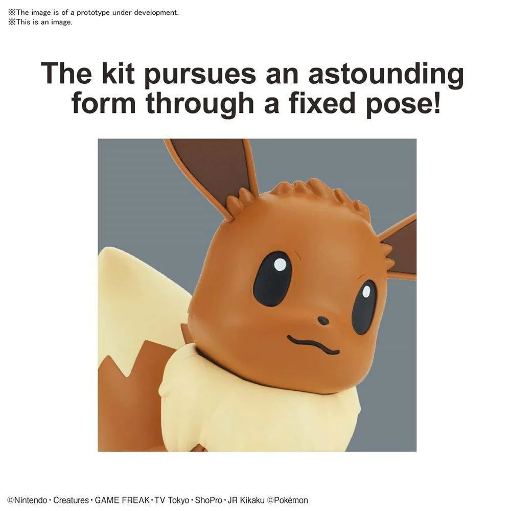 POKEMON MODEL KIT QUICK!! 04 EEVEE - Image 6