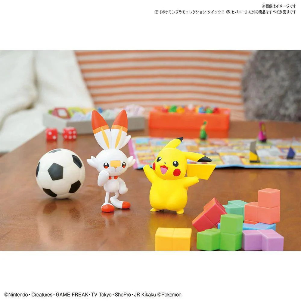 POKEMON MODEL KIT QUICK!! 05 SCORBUNNY - Image 3