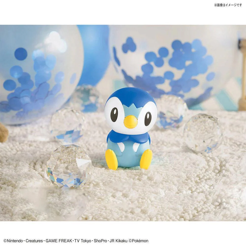 POKEMON MODEL KIT QUICK!! 06 PIPLUP - Image 5