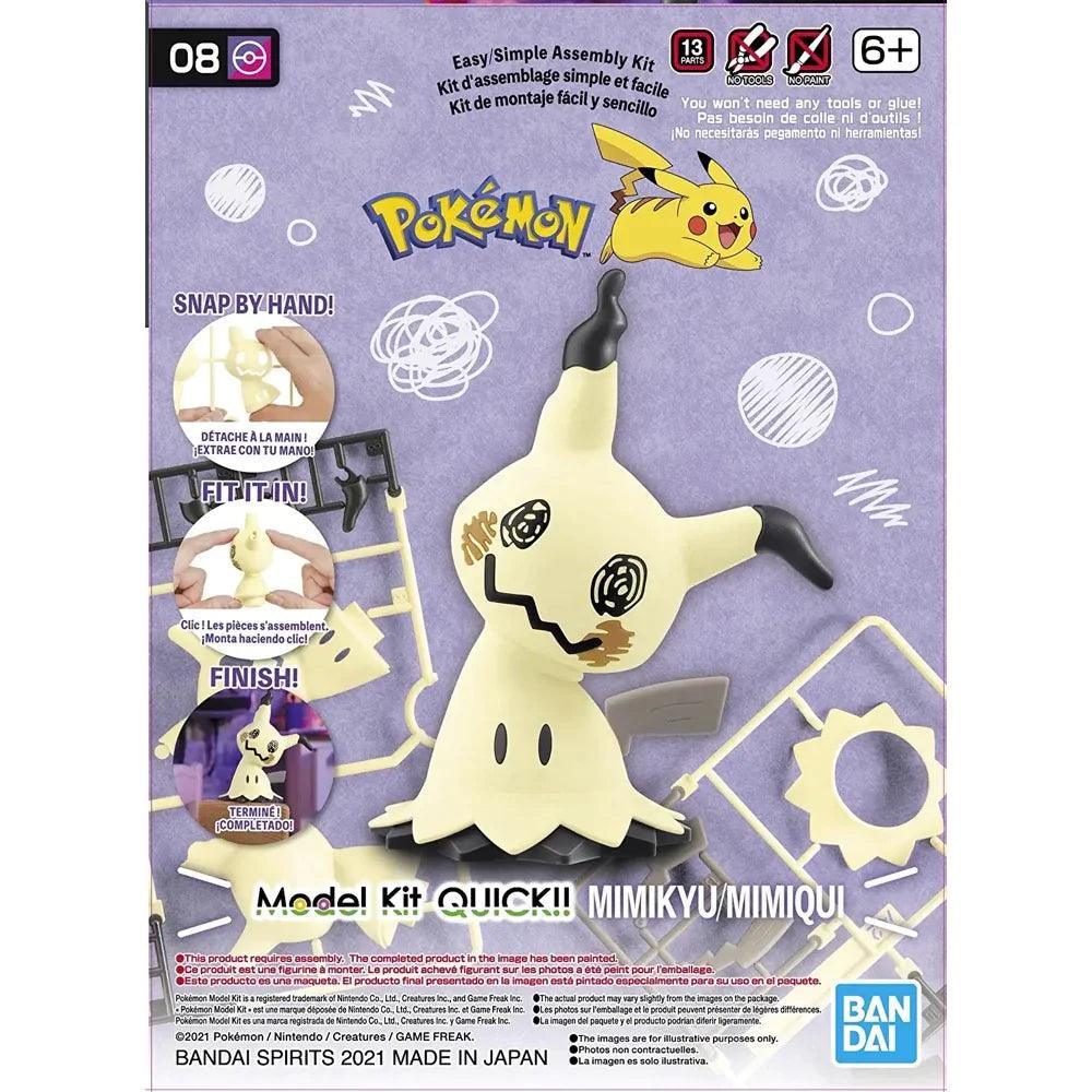 POKEMON MODEL KIT QUICK!! 08 MIMIKYU
