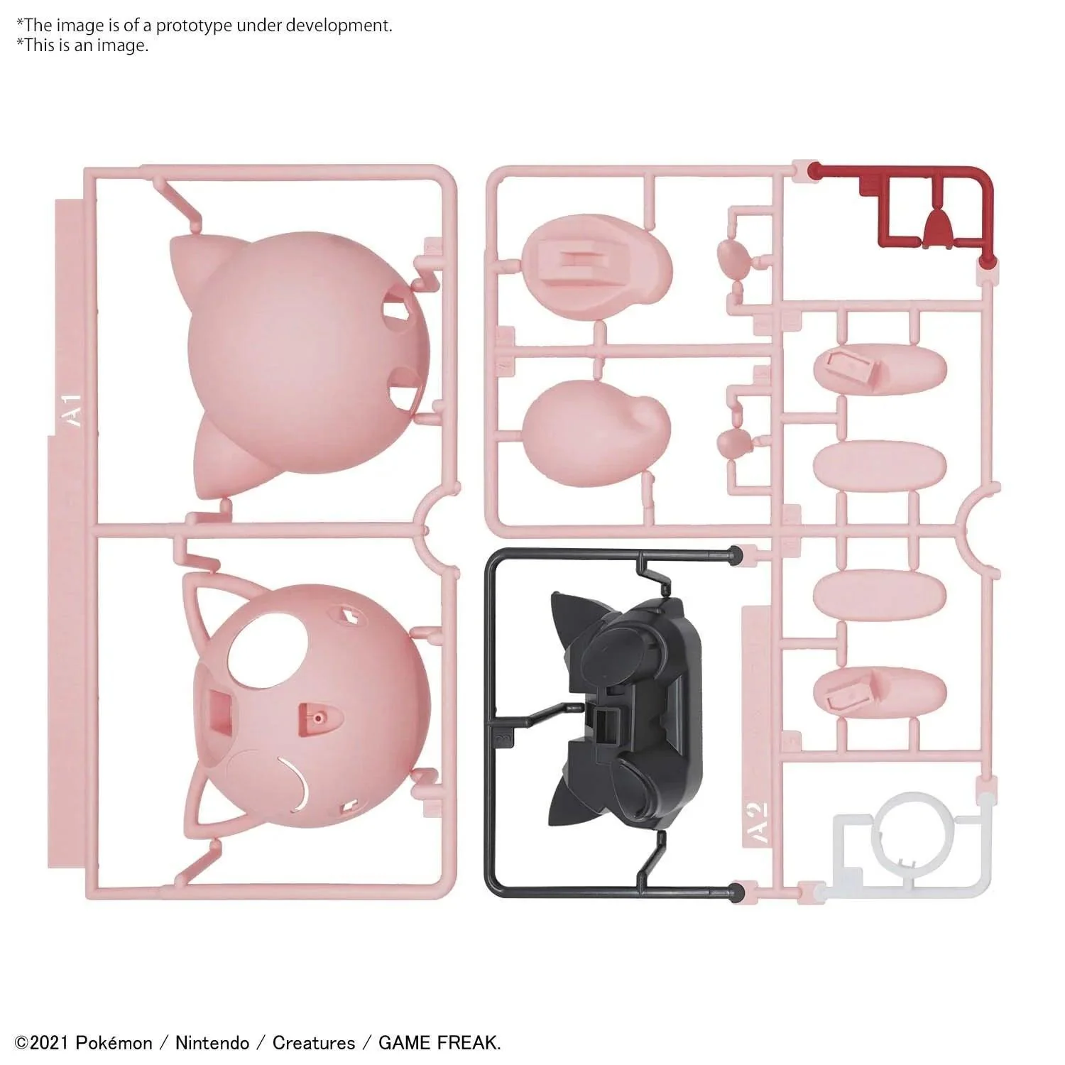 POKEMON MODEL KIT QUICK!! 09 JIGGLYPUFF - Image 2