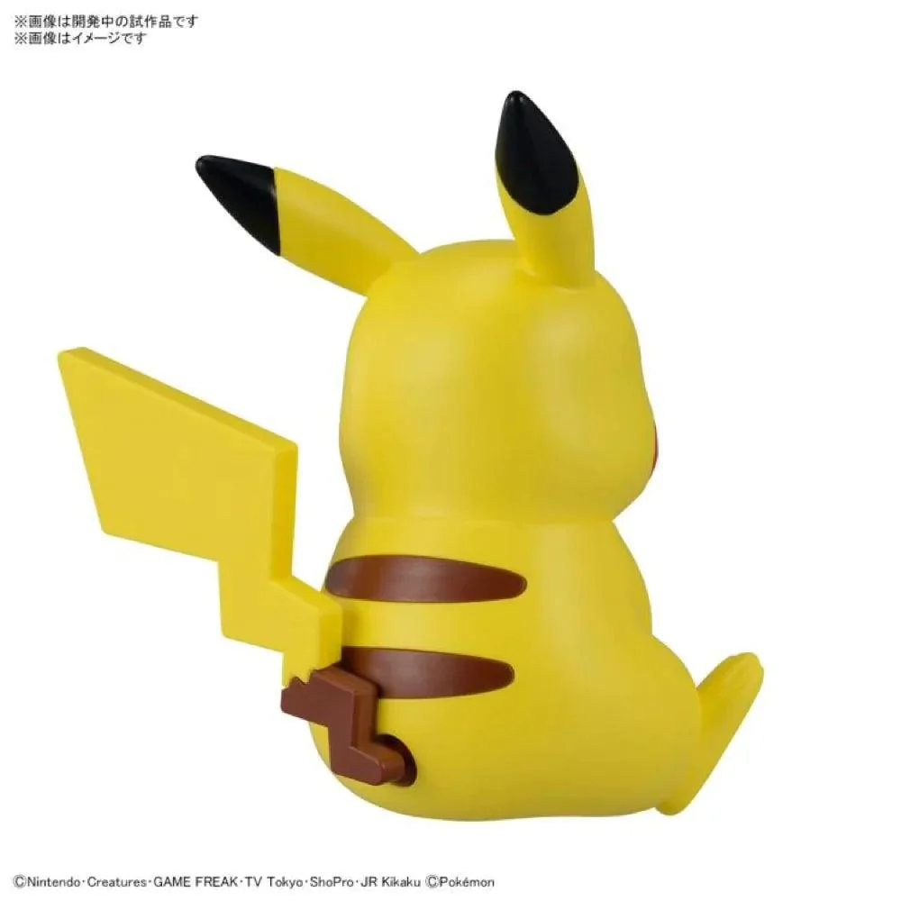 POKEMON MODEL KIT QUICK!! 16 PIKACHU (SITTING POSE) - Image 4