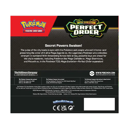 Pokemon TCG Mega Evolution Perfect Order Booster Box - Image 2