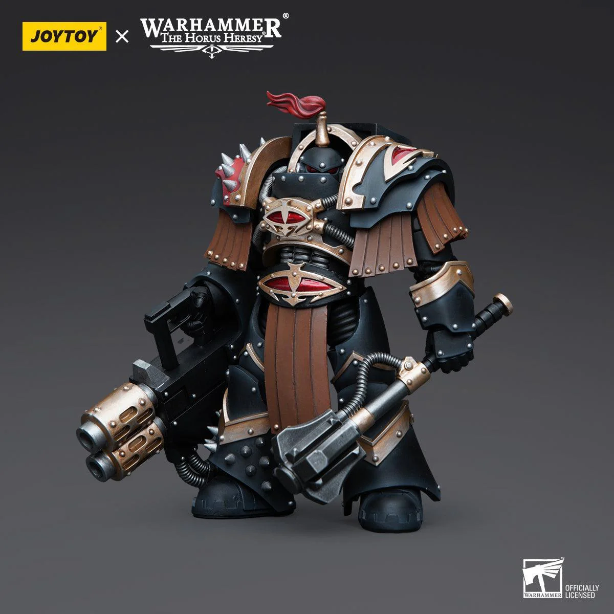Warhammer Collectibles: 1/18 Scale Sons of Horus Justaerin Terminator Squad Justaerin Power Maul - Image 3