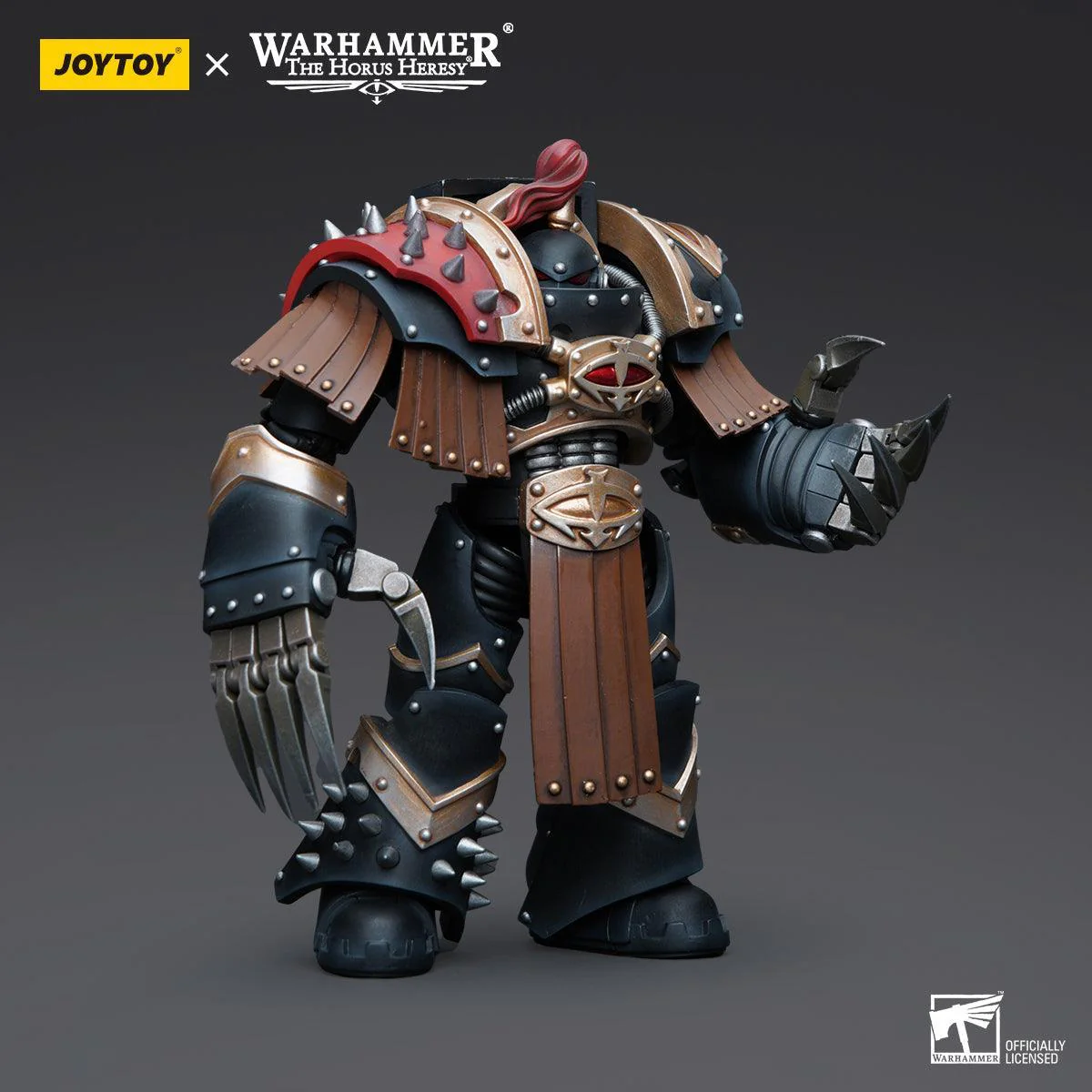 Warhammer Collectibles: 1/18 Scale Sons of Horus Justaerin Terminator Squad Justaerin w Light Claws - Image 3