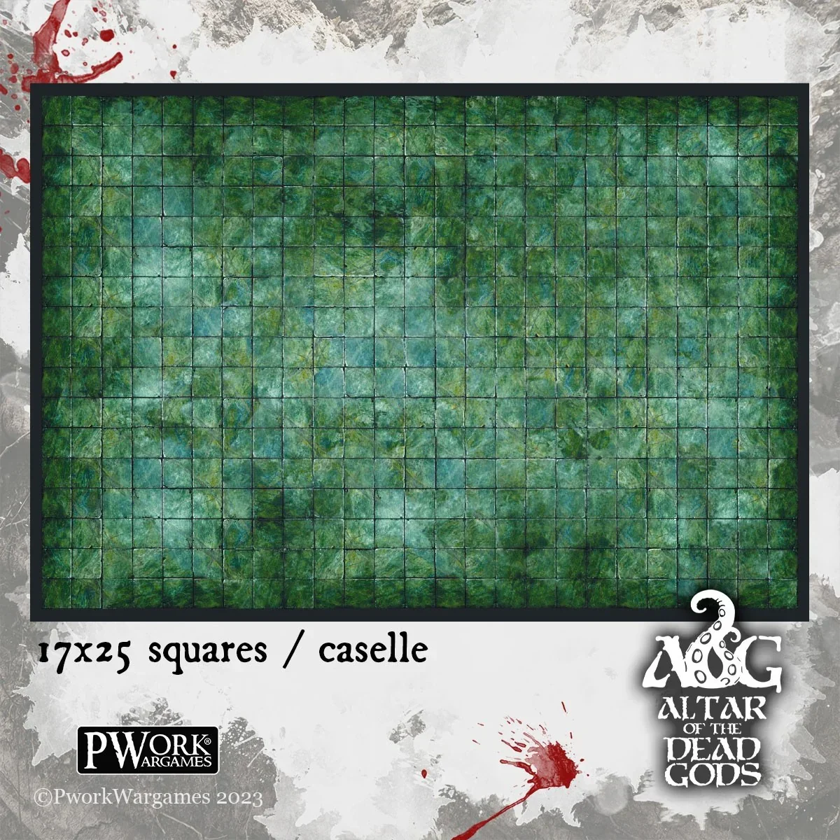 PWORK - Lost Temple - Altar of the Dead Gods Game Mat - Image 2