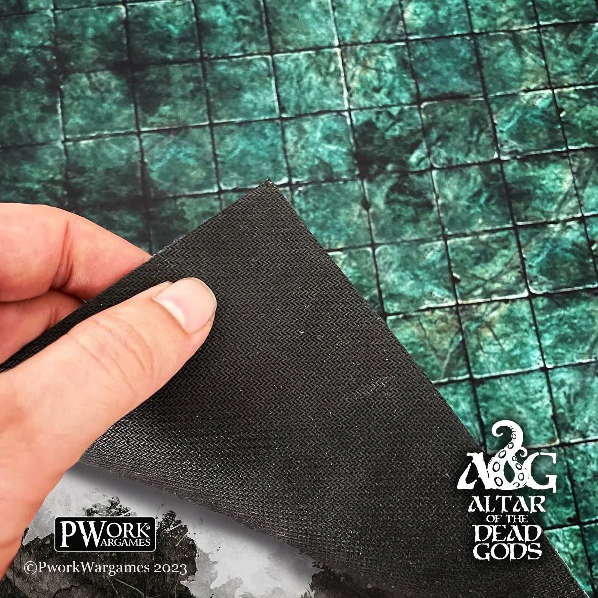 PWORK - Lost Temple - Altar of the Dead Gods Game Mat - Image 3