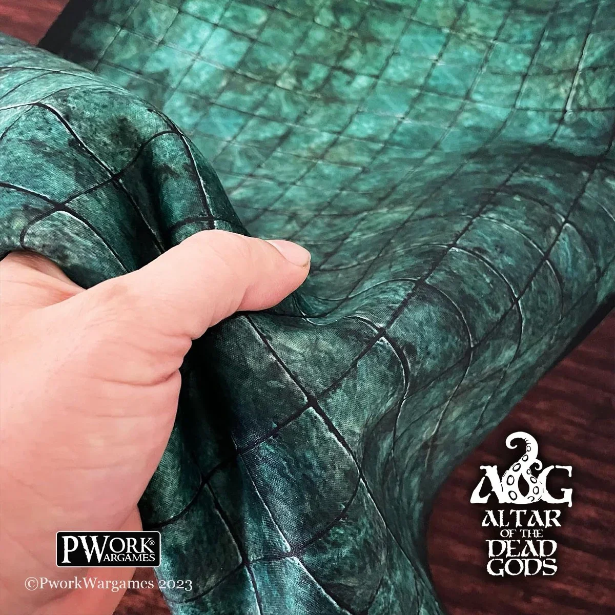 PWORK - Lost Temple - Altar of the Dead Gods Game Mat - Image 4