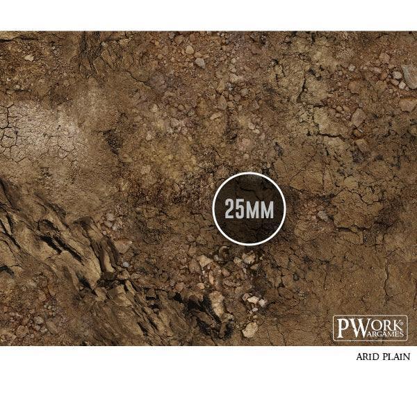 PWORK Wargames - Arid Plain - Wargames Terrain Mat - Image 3