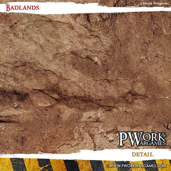 PWORK Wargames - Badlands - Wargames Terrain Mat - Image 4