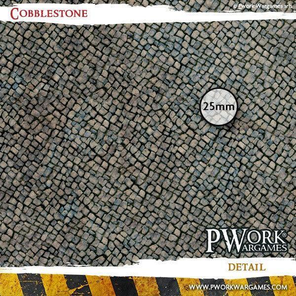 PWORK Wargames - Cobblestone - Wargames Terrain Mat - Image 3